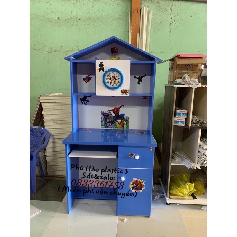 Bàn học nhựa cho bé tặng kèm ghế tăng giảm chiều cao freeship | BigBuy360 - bigbuy360.vn