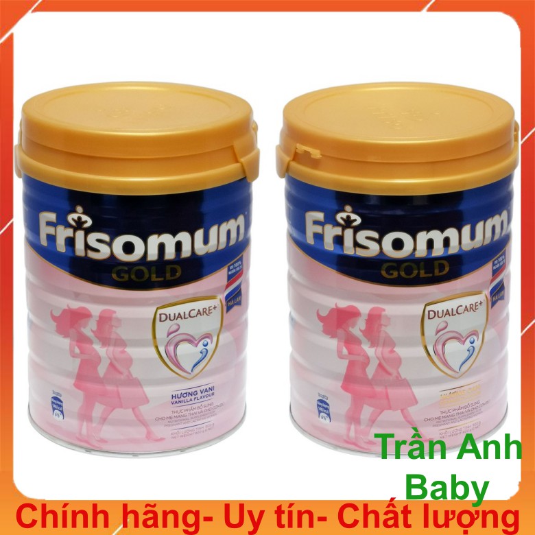 Sữa bột Frisomum Gold hương Cam,Vani 900g date mới