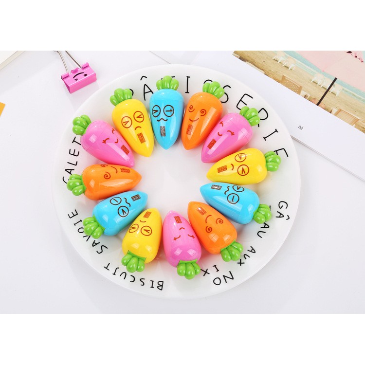Dụng cụ gọt chuốt bút chì hình cà rốt 1 lưỡi dao