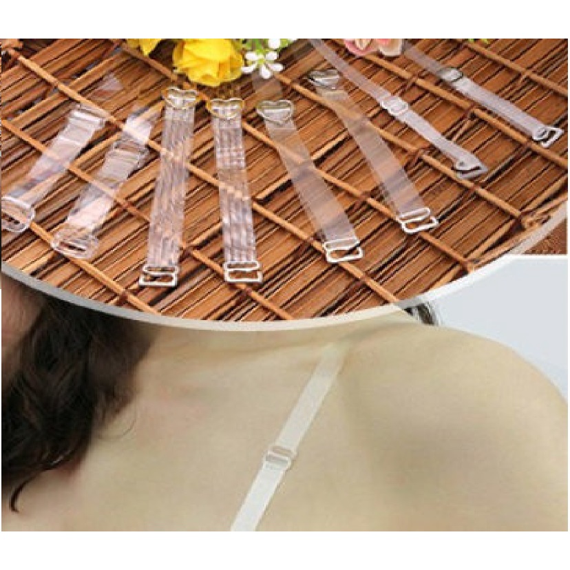Bộ 2 Dây áo ngực silicon trong suốt