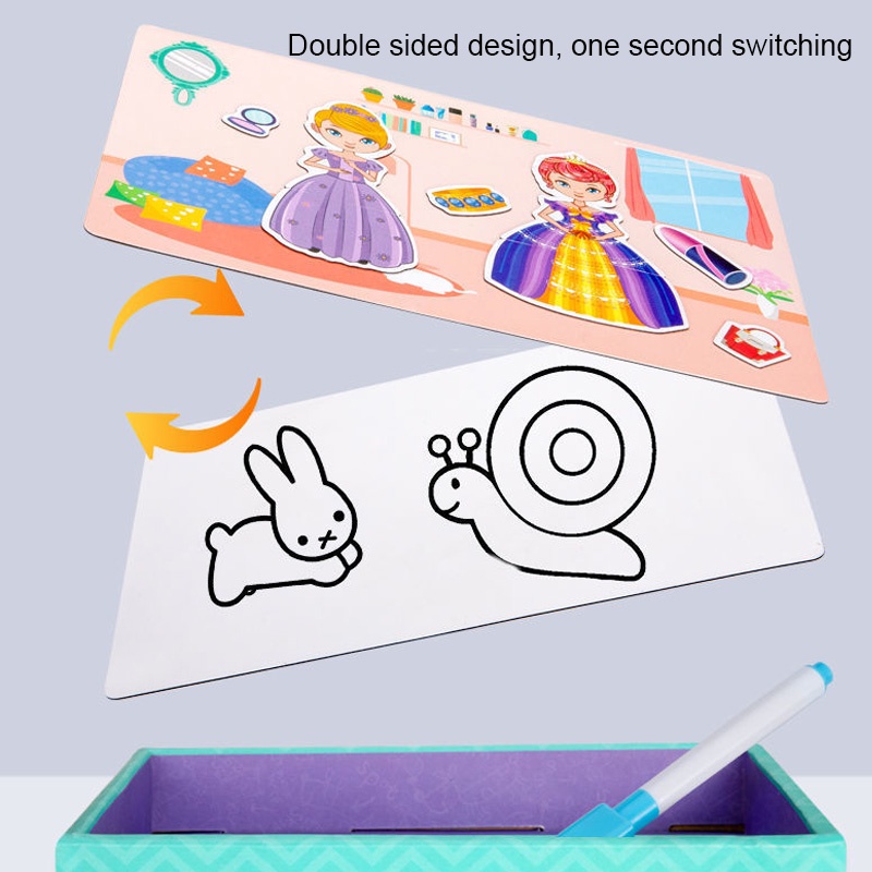 ZHAN QI TOYS Bộ đồ chơi xếp hình 3d dạy học sớm cho trẻ nhỏ tiện dụng