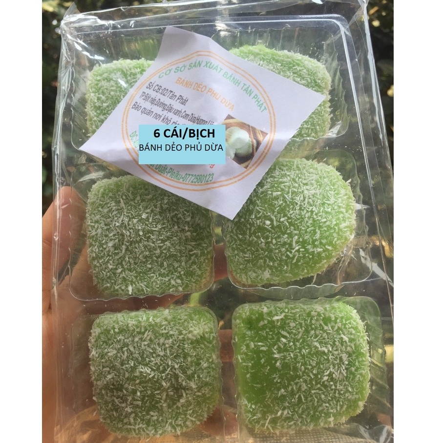 BÁNH DẺO CỐM PHỦ LỚP DỪA - LOẠI NHẤT - HÀNG CHẤT LƯỢNG
