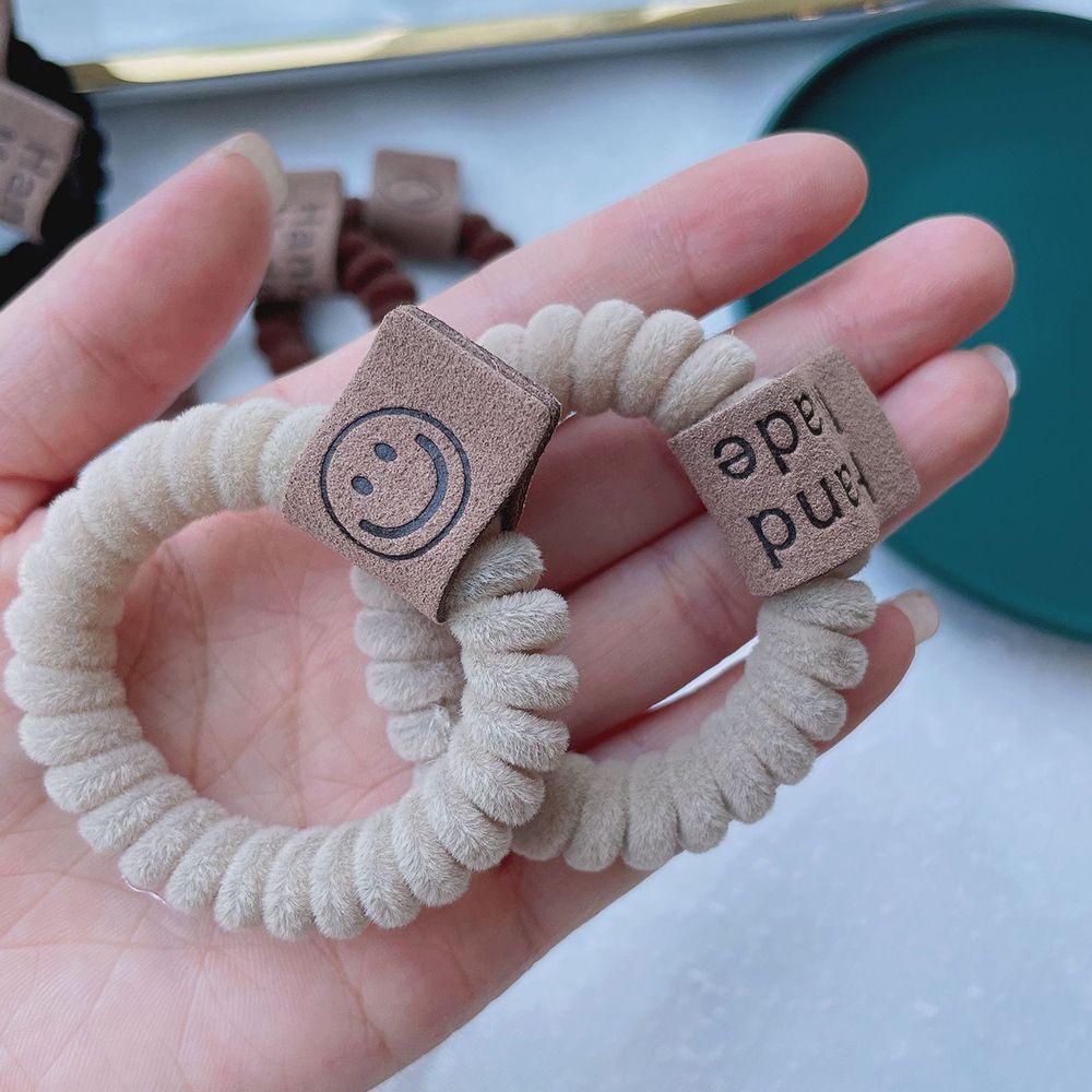 Dây Buộc Tóc Silicone Màu Trơn Thời Trang Dành Cho Nữ
