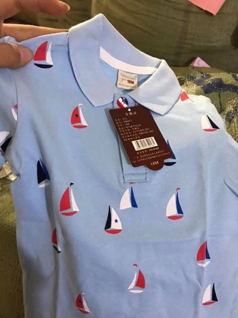 Áo polo bé trai