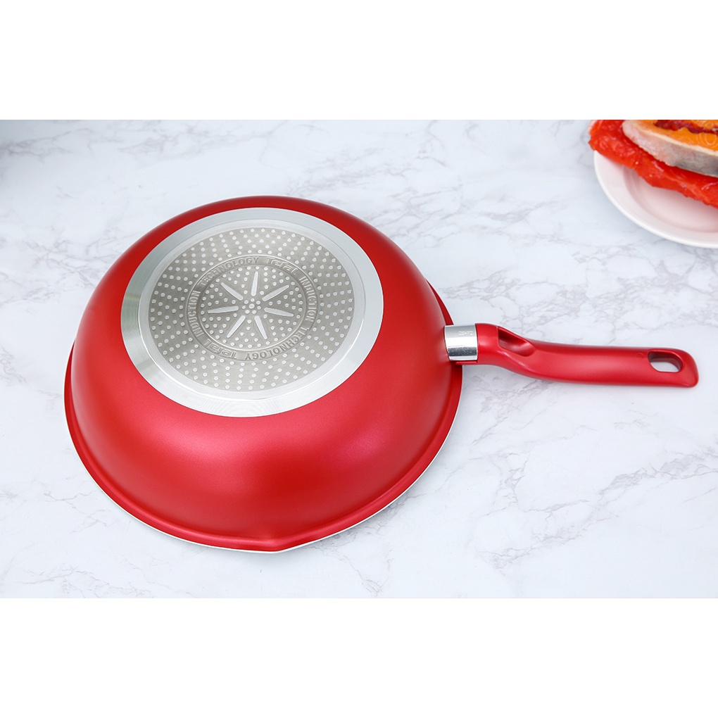 Chảo nhôm sâu chống dính đáy từ 28cm TEFAL So Chef G1358695