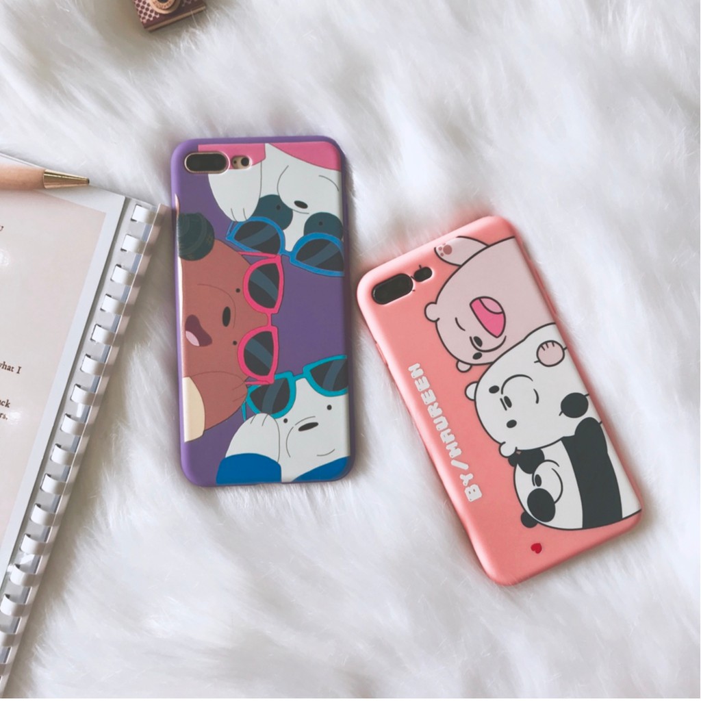 ỐP IPHONE GẤU BEAR cho 6 6s 7 8 Plus 6Plus X XS