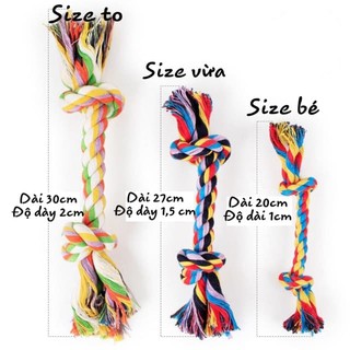 Dây thừng đồ chơi gặm cho chó