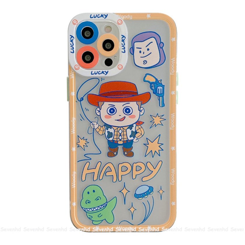 Ốp Điện Thoại Họa Tiết Hoạt Hình Buzz Lightyear Cho iPhone 14 13 12 11 Pro Max SE2020 X XR Xs Max 7 8 6 6s Plus