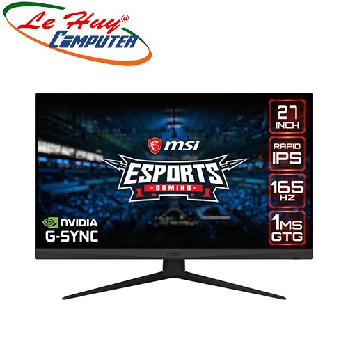 Màn hình máy tính MSI Optix G273QF 27inch WQHD 165Hz