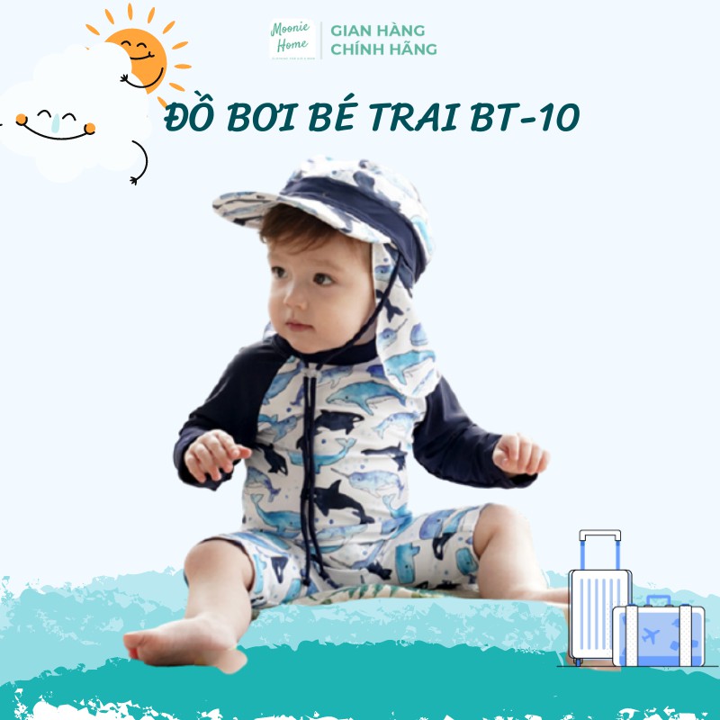 Đồ Bơi Bé Trai Đẹp Kiểu Dáng Dễ Thương Mã BT - 10 (Ảnh+Video thật)