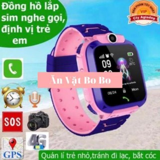 Đồng hồ thông minh trẻ em Q12 định vị cảm ứng chống nước nghe gọi 2 chiều bản Tiếng Việt⚡ - EXTRA XU