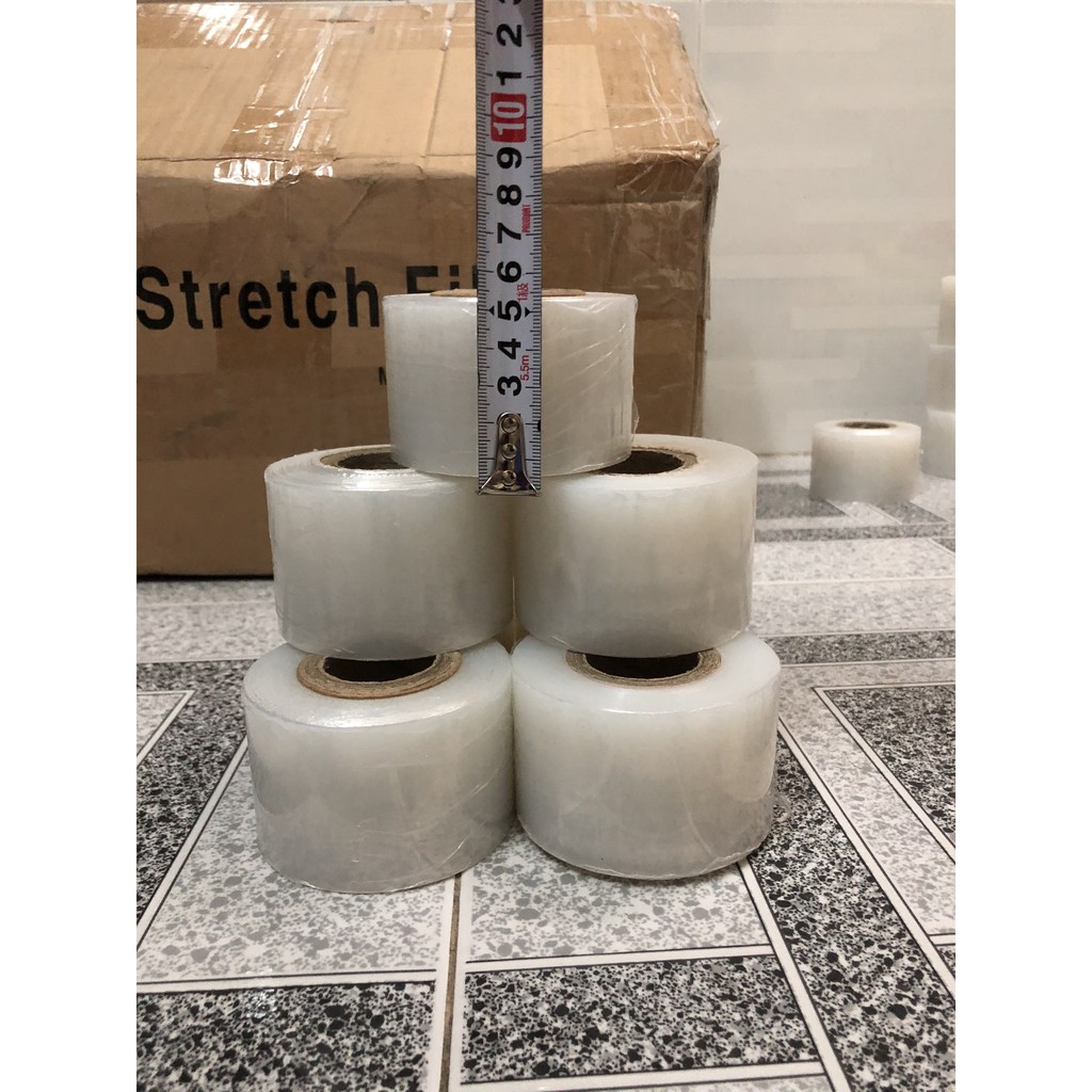 Màng PE quấn thùng (màng co) - 5cm