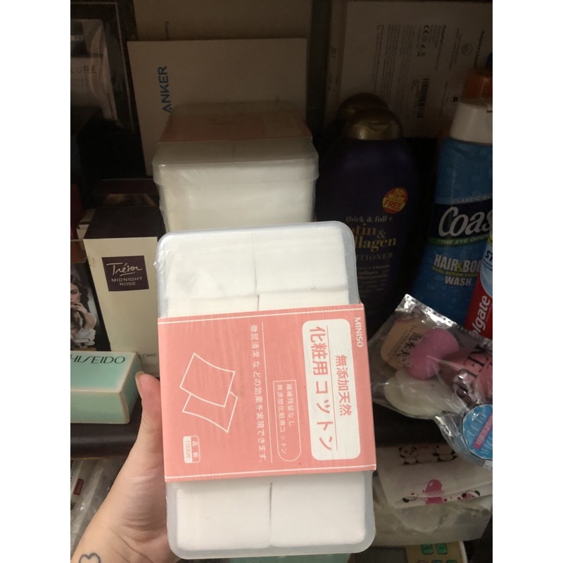 Bông tẩy trang miniso