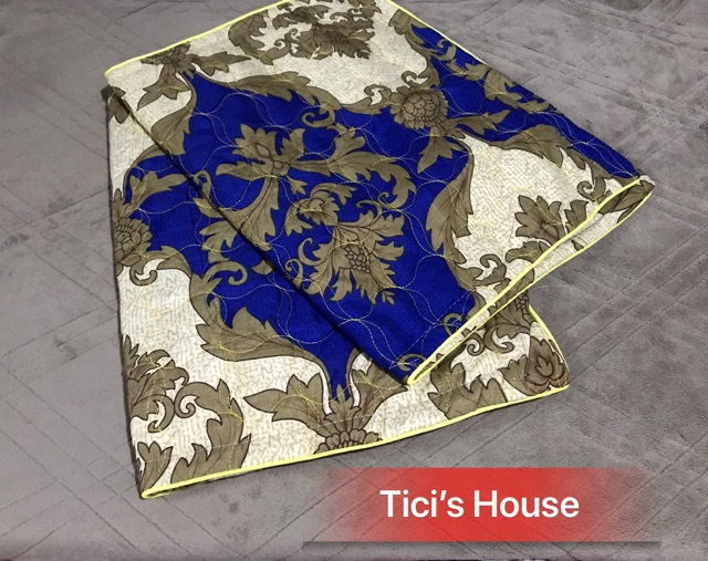 Vỏ/ bao/ áo gối nằm/ gối đầu Chần Bông cotton thêu chỉ siêu rẻ