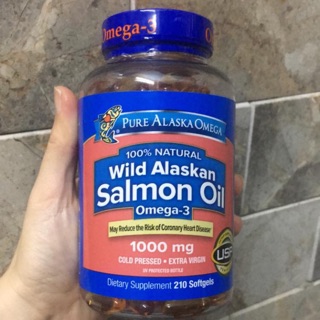 [Auth] Hộp Pure Alaska Salmon oil 210v