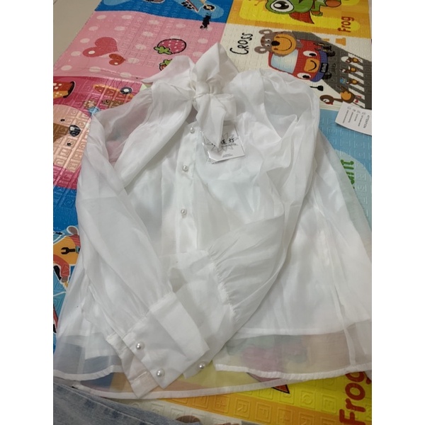 Sơ mi nơ cúc ngọc