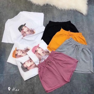 Combo bộ áo thun