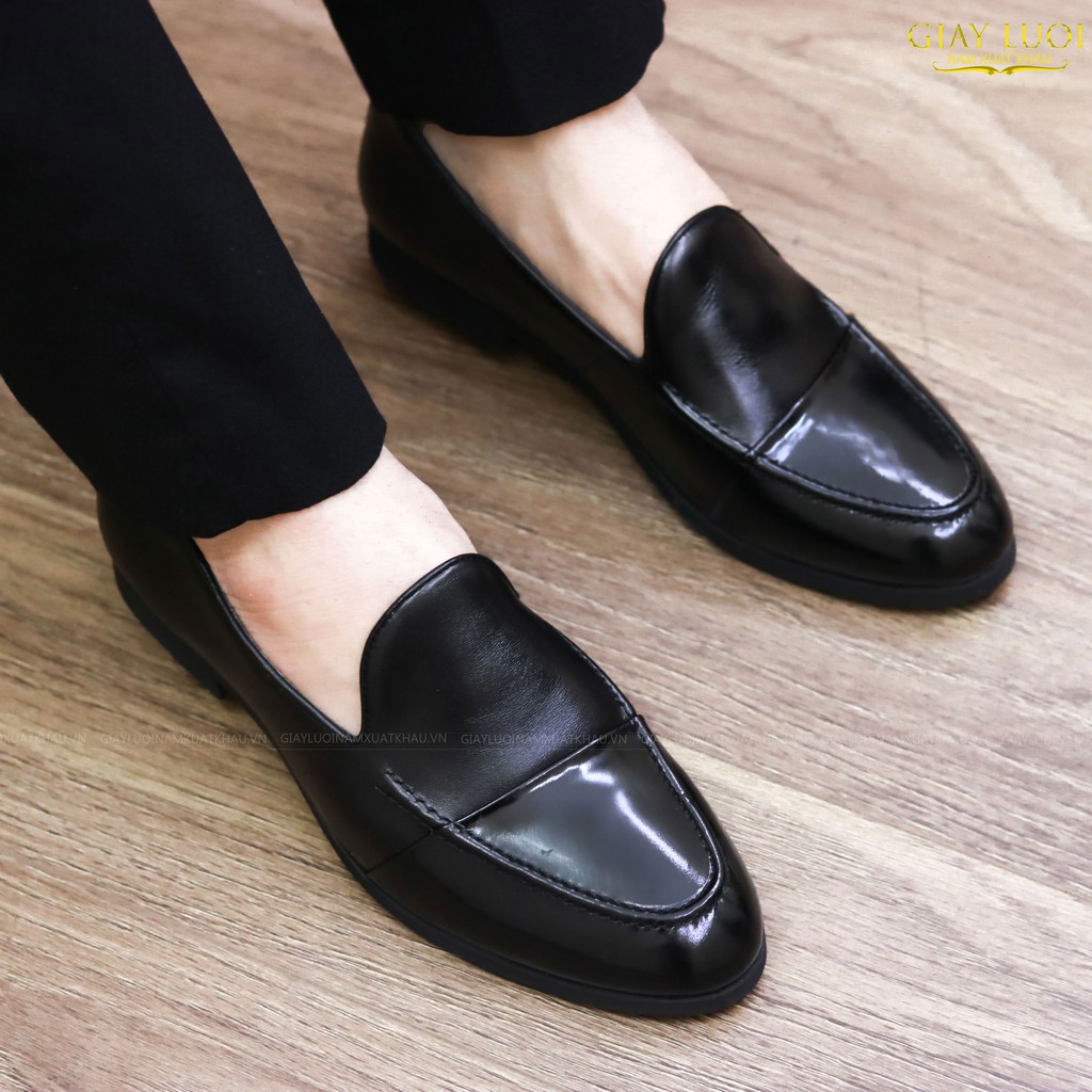 Giày Da Nam,giày lười nam,giày nam đẹp XẢ KHO GIÁ GỐC MÃ X101