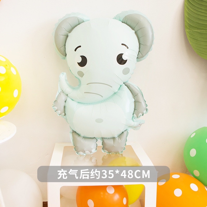 set 4 bóng động vật kèm bơm bóng