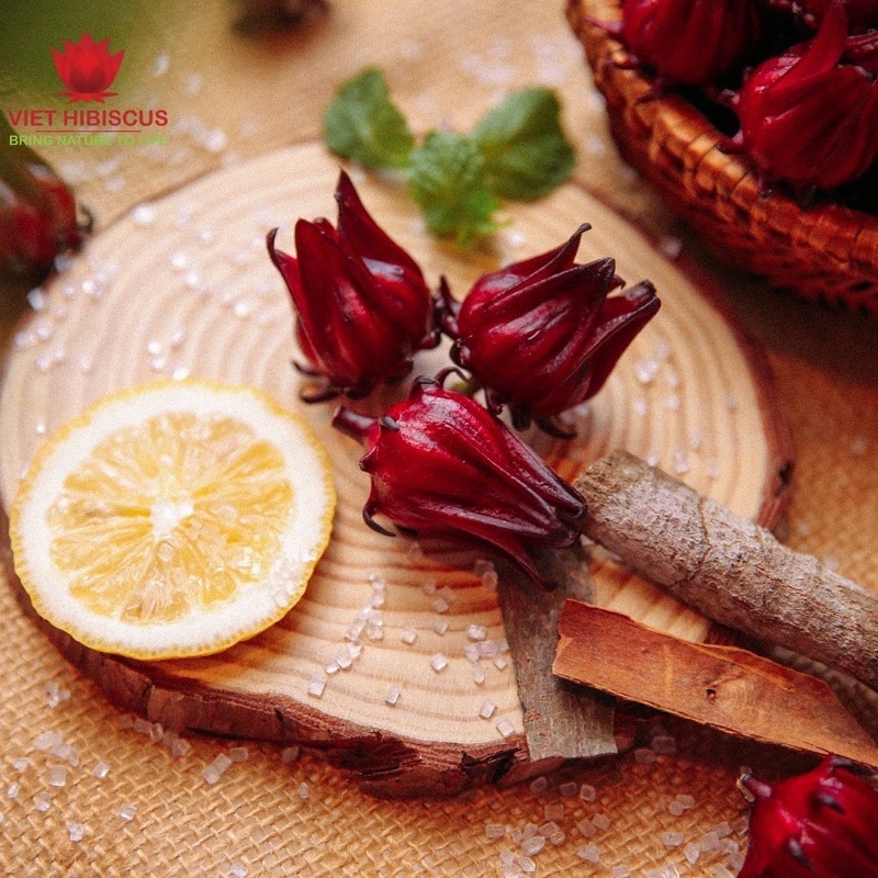 Hoa atiso đỏ tươi [LOẠI ĐÃ TÁCH HẠT] - Hibiscus - Bụp giấm