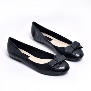 Giày búp bê vân rắn Merly 1294