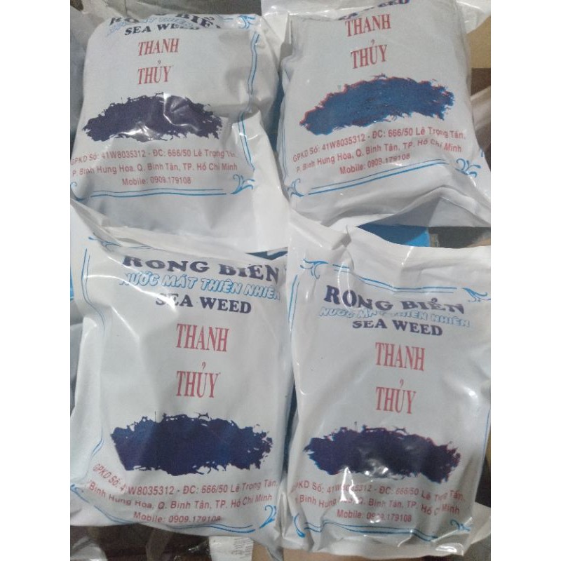 Rong biển nguyên chất nấu nước sâm, nước mát Thanh Thủy