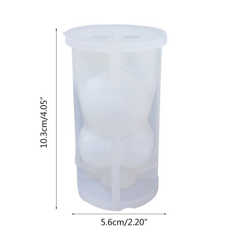 Khuôn silicon tạo hình nhựa epoxy cơ thể người độc đáo