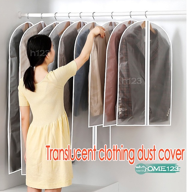 Túi bọc quần áo treo tủ đồ chống bụi và chống thấm nước thuận tiện