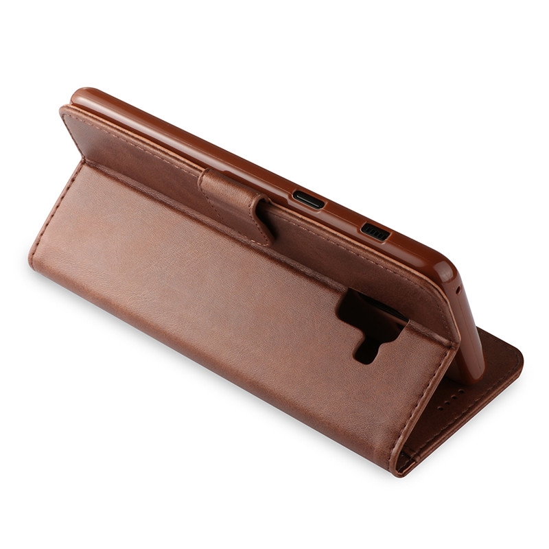 Bap da điện thoại dạng ví nắp lật cho Samsung A5 A6 A7 A9 A8 Plus 2018 J4 J6 Plus 2018 A8+ | BigBuy360 - bigbuy360.vn