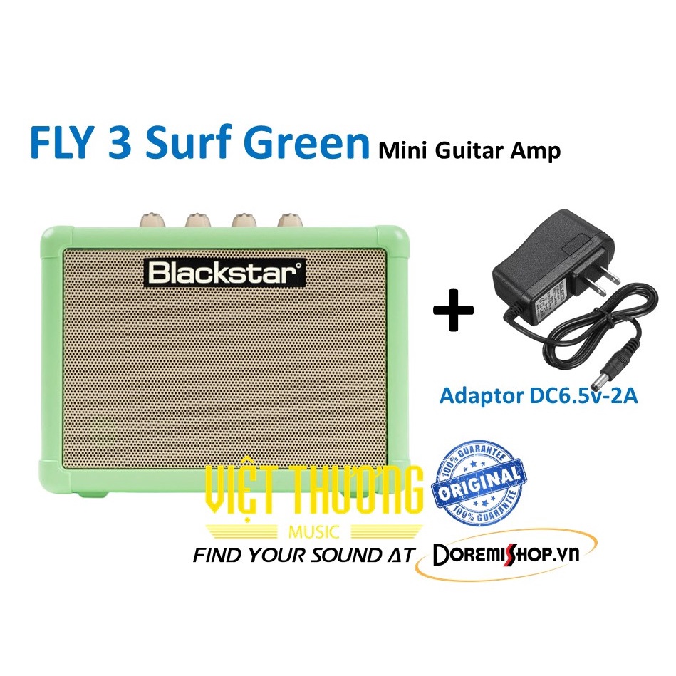 Loa guitar mini chính hãng Blackstar FLY 3 SURF GREEN