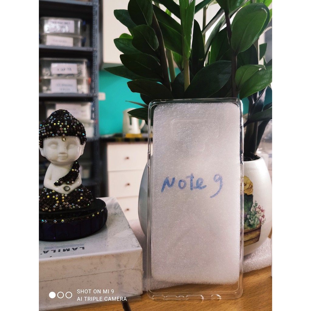 Ốp silicon dẻo trong suốt Samsung Galaxy note 9