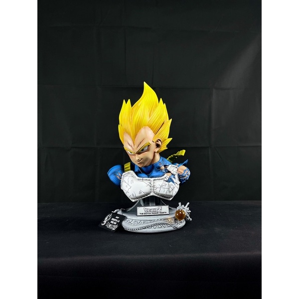 Dragon Ball Mô Hình Bán Thân Vegeta 1:2 45CM Decor PC