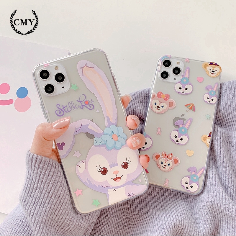Ốp điện thoại in hình thỏ hoạt hình cho iPhone11/11Pro 11pro Max X XR XS XS MAX 6 7 8 plus SE | BigBuy360 - bigbuy360.vn