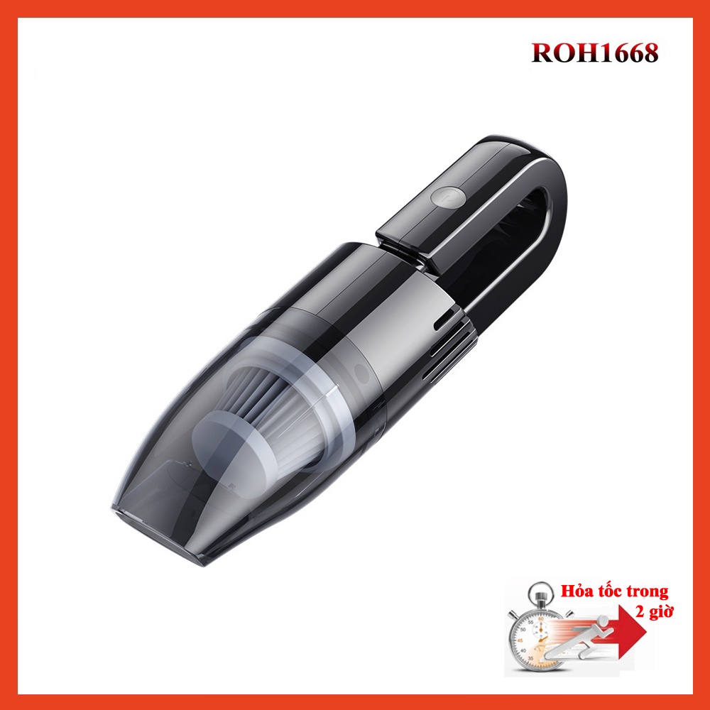 MHB 4, Máy hút bụi cầm tay mini không dây , vệ sinh bàn phím , hút bụi giường, ô tô , máy hút bụi xe hơi