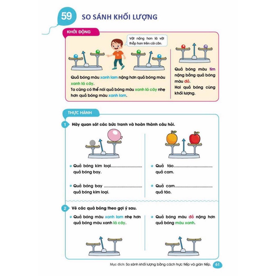 Sách Combo Maths Sắc màu Toán học Chinh Phục Toán Tư Duy 4-6 tuổi tập 1+2