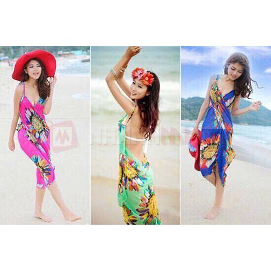 Khăn Choàng Tắm Bể Bơi, Đi Biển Phong Cách Gợi Cảm | BigBuy360 - bigbuy360.vn