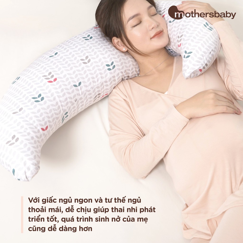 Gối Bầu Đa Năng Cho Mẹ Bầu Và Sau Sinh Thương Hiệu Mothersbaby Hàn Quốc