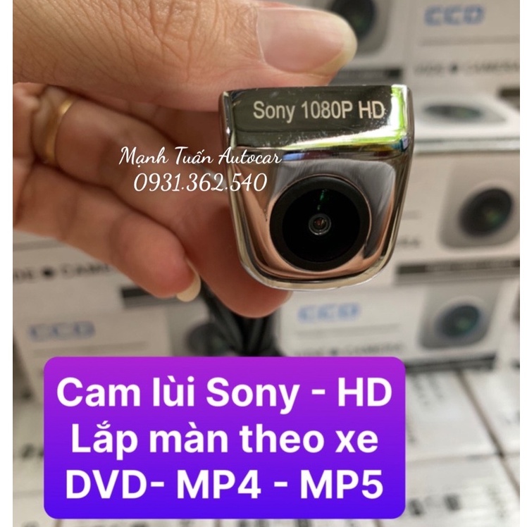 Camera Lùi Sony HD Siêu Nét Dùng cho Màn DVD - LCD - MP4 - MP5 - Màn Hình theo xe