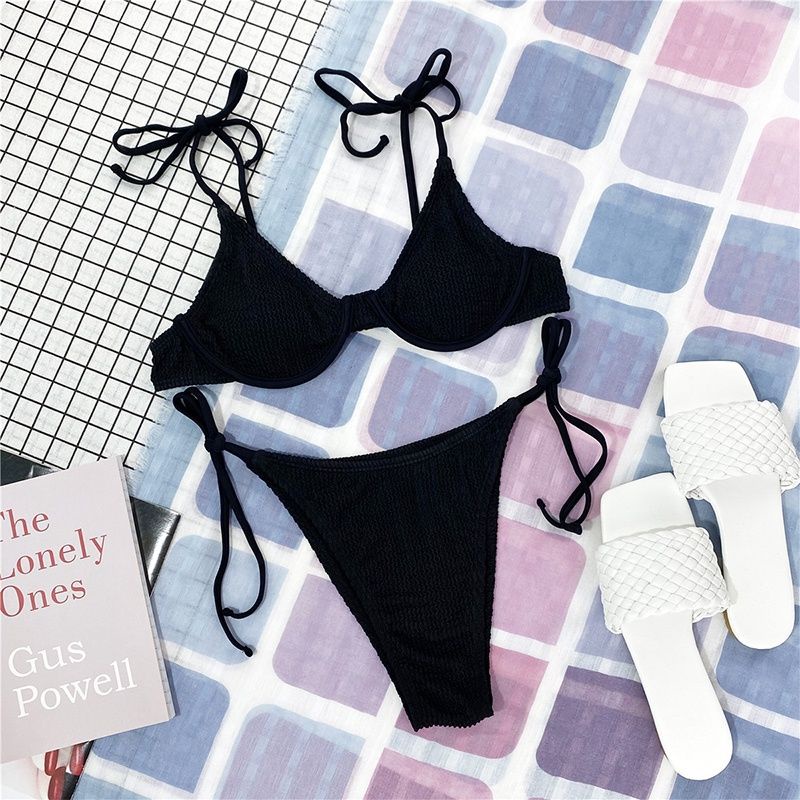 Lakie_Bikini: Đồ Bơi Nữ Có Gọng Quyến Rũ Phong Cách Tây, Sexy Westerner Tanning Bikini Set