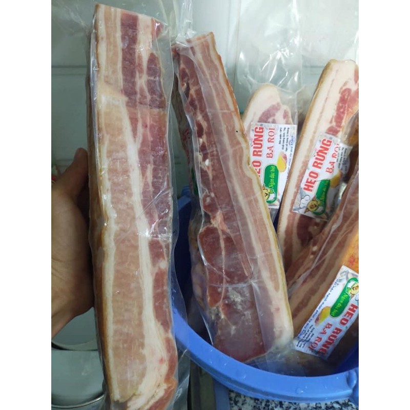 1kg Ba chỉ Heo rút sườn