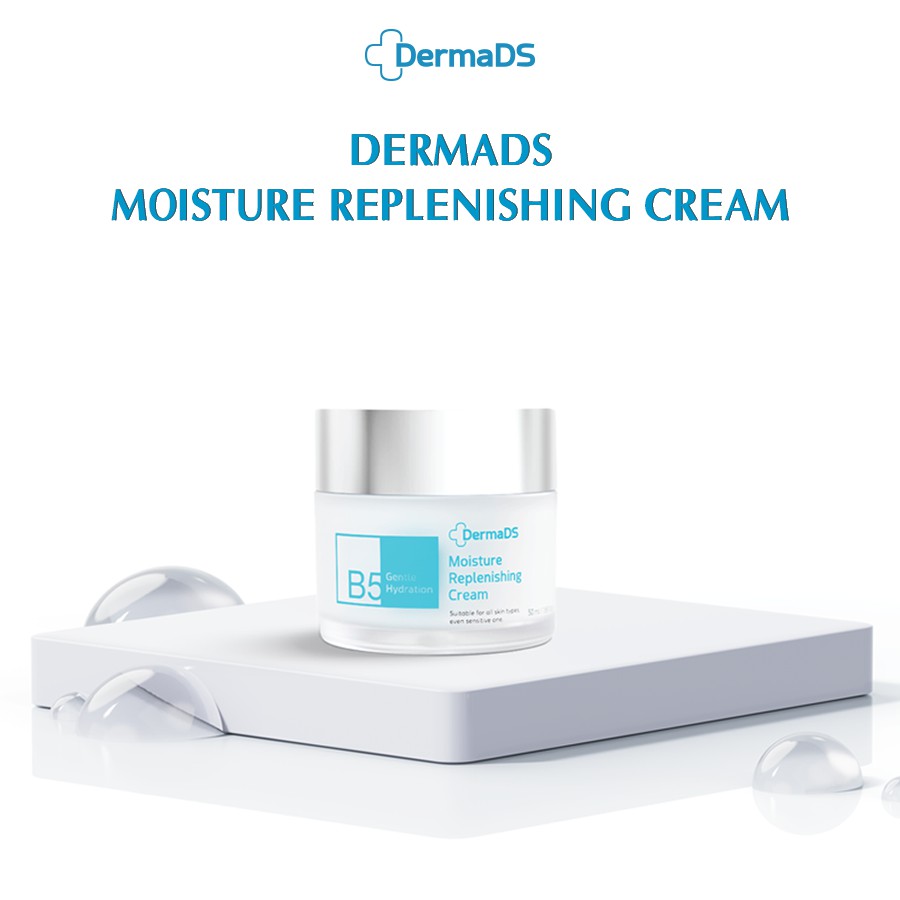 [ DermaDS - Mỹ phẩm Hàn Quốc ] Kem dưỡng ẩm Moisture Replenishing Cream B5