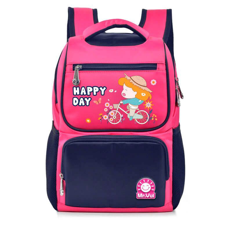 Balo học sinh Mr Vui 883 phù hợp cho bé trai và bé gái từ lớp 1-3