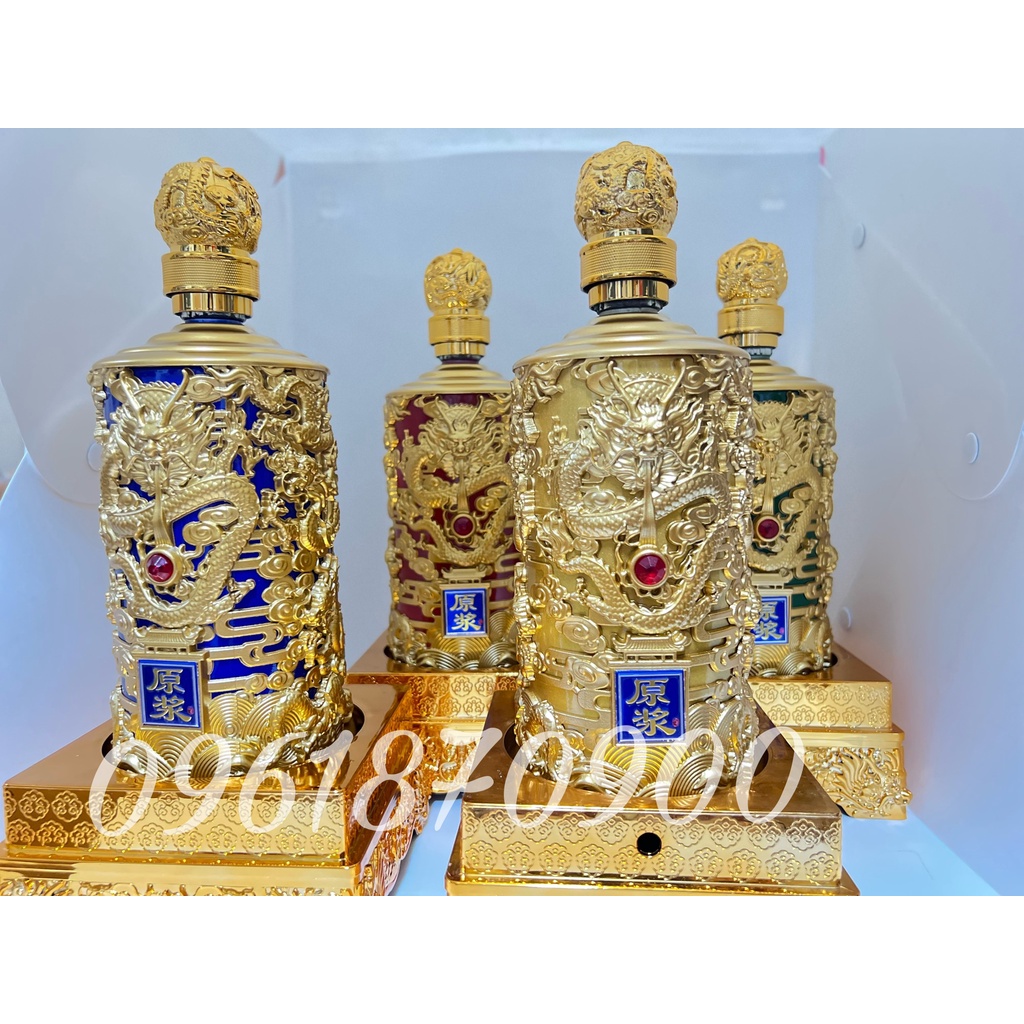 BÌNH THỦY TINH NGÂM RƯỢU HOÀNG ĐẾ ĐỘC LẠ 1 LÍT