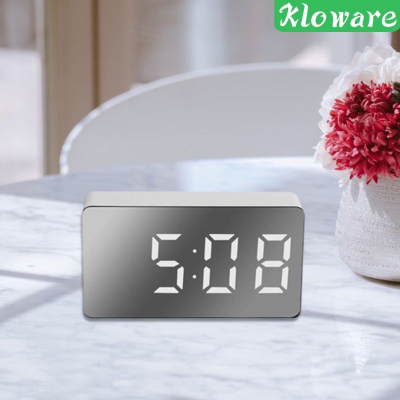 Đồng Hồ Báo Thức Kỹ Thuật Số 3 &quot;Để Bàn Trang Trí