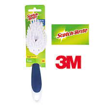 Bàn chải chà sàn sợi nylon cao cấp có tay cầm Scotch-Brite 3M BCNL-552