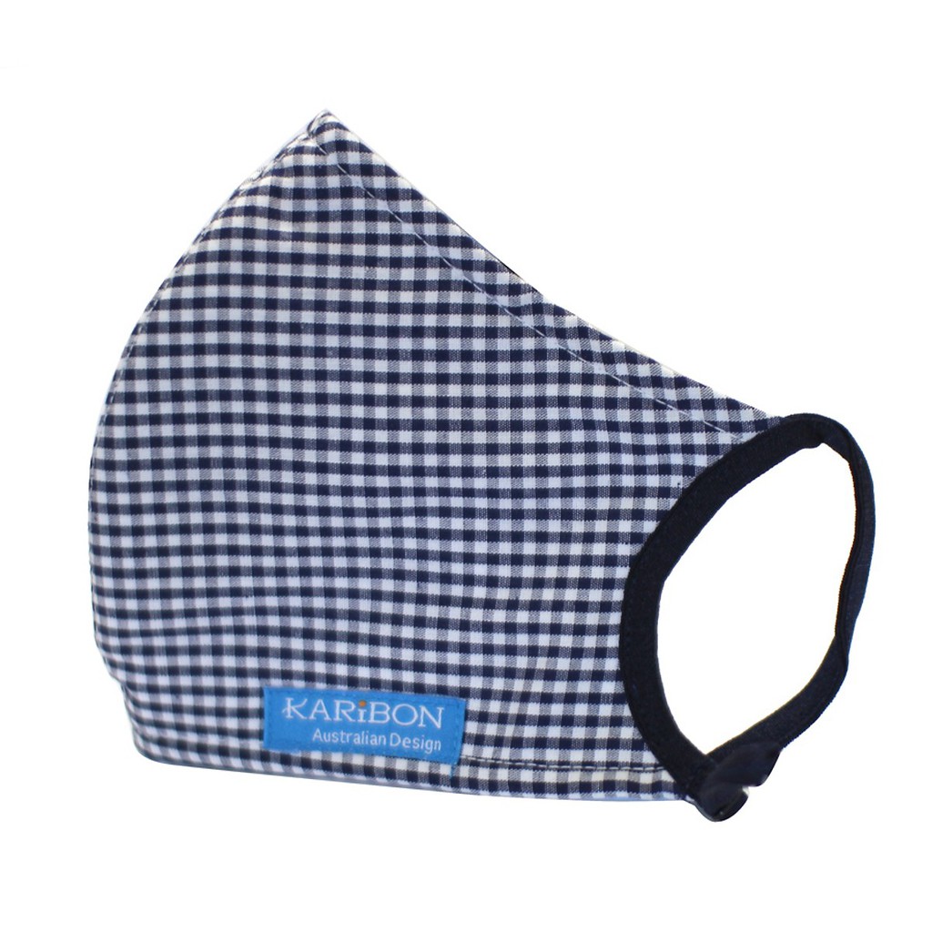 Cotton 3 Khẩu trang Karibon Cotton có than hoạt tính 8 lớp, lọc bụi và khử mùi | BigBuy360 - bigbuy360.vn