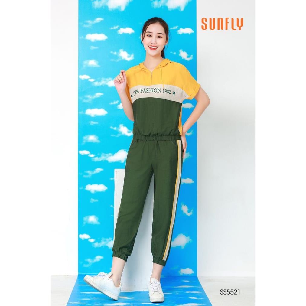 SS5521 BỘ THỂ THAO ĐŨI ÁO CỘC QUẦN LỠ (DÀI) jhk#