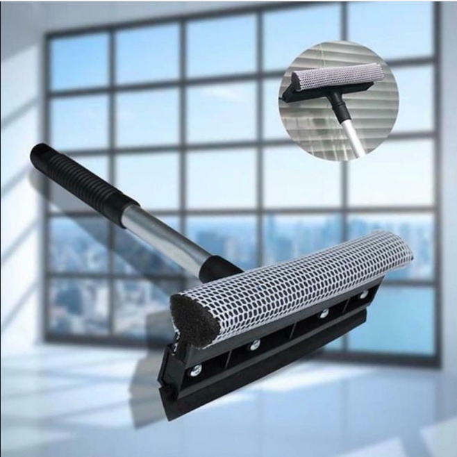 Cây Lau Vệ Sinh, Gạt Rửa Kính Lái Ô Tô, Lau Sàn Cán Dài 80cm Thông Minh