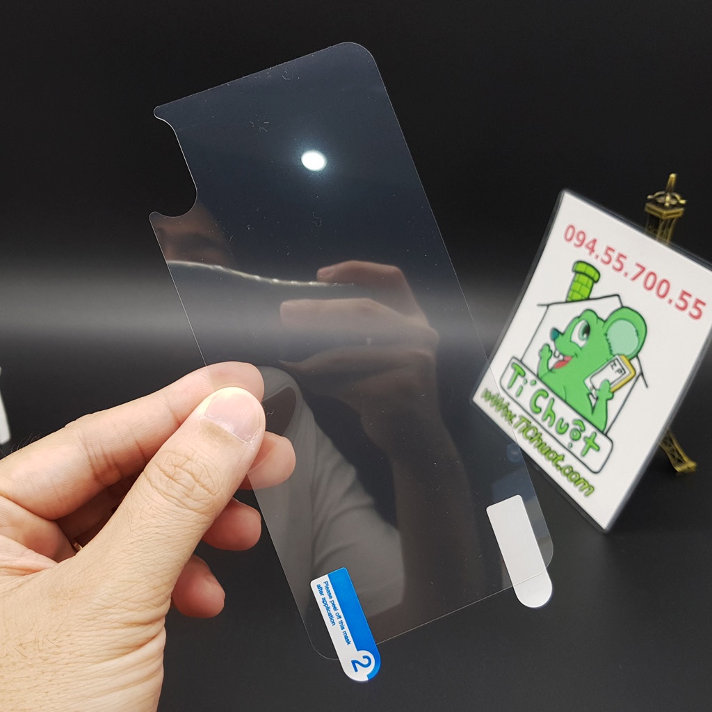 [Mặt Sau] Dán Dẻo iPhone XS MAX Film Thường Chống Trầy Xước