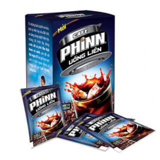 Combo 5 hộp cafe phinn uống liền 255gr( 15 gói x17gr)/ hộp
